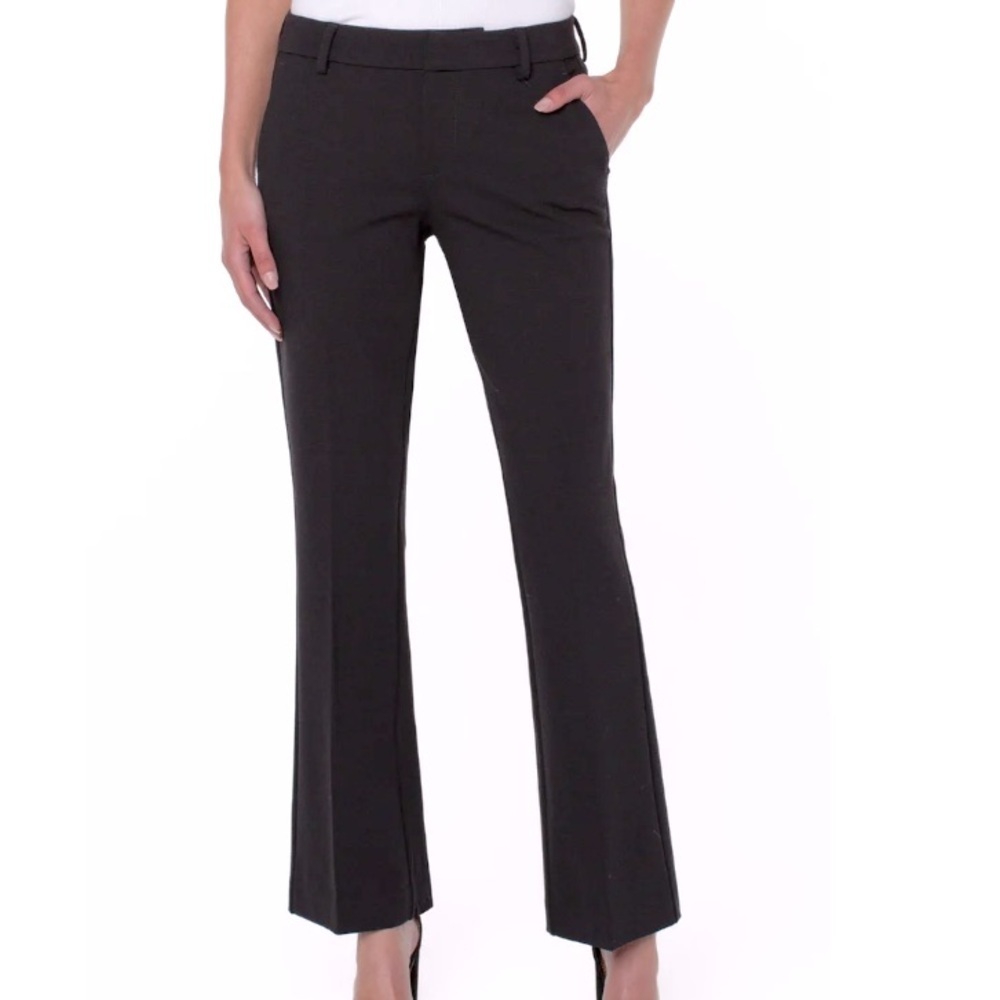 LIVERPOOL KELSEY FLARE TROUSER pants black size 12/31